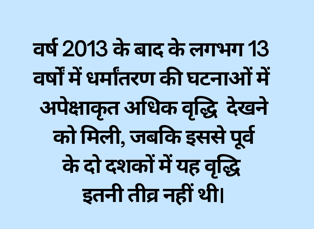 धर्मांतरण की बढ़ती प्रवृत्ति: कारण और समाधान की दिशा में विचार
